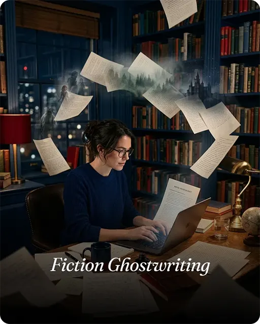 A novelist at work
