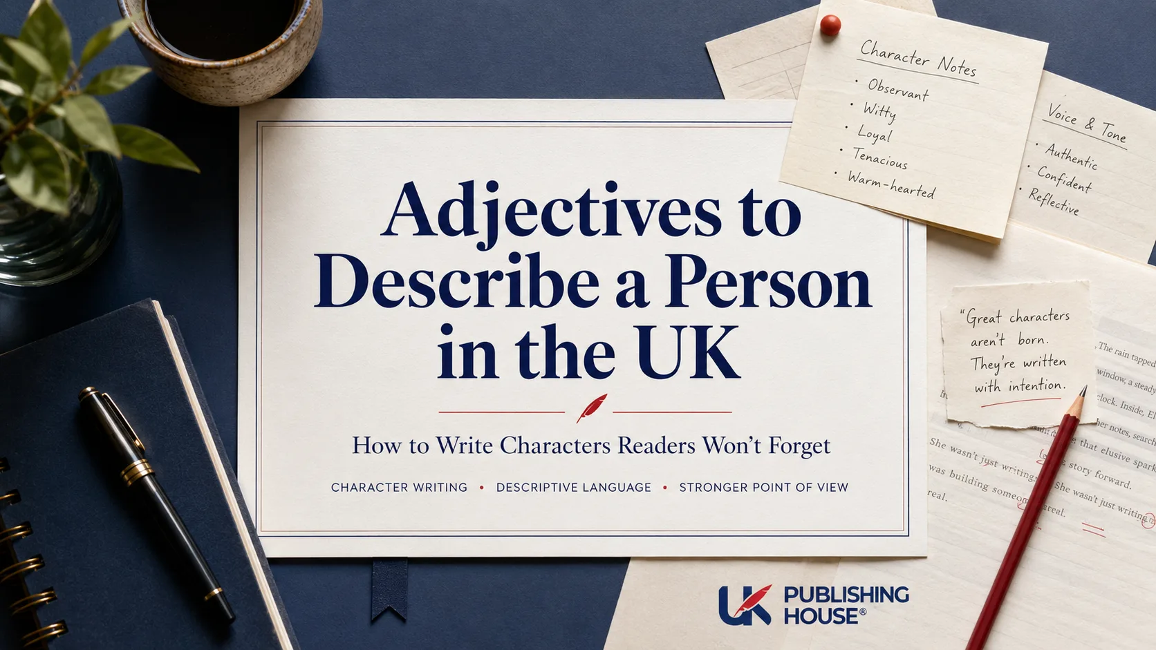 Adjectives to Describe a Person in the UK: How to Write Characters Readers Won't Forget